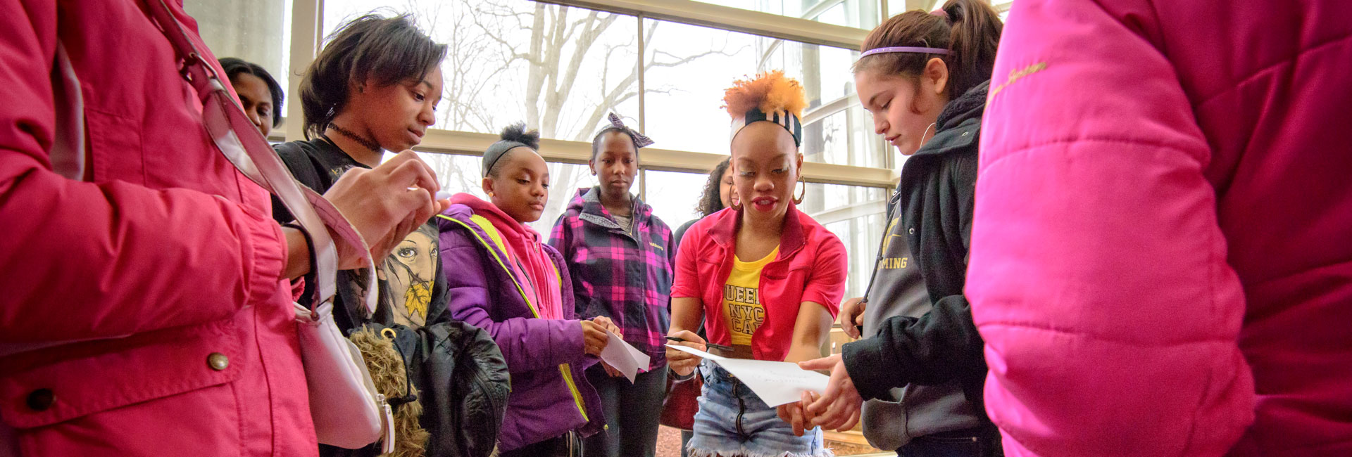 Camille Brown meets with audience members at the Power Center.