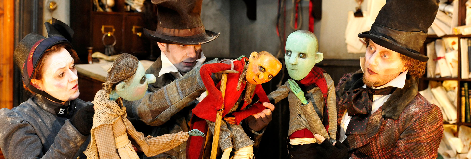 The National Theatre of Scotland’s production of A Christmas Carol.