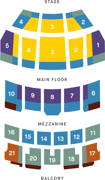 Hill Auditorium Seating Chart Arbor
