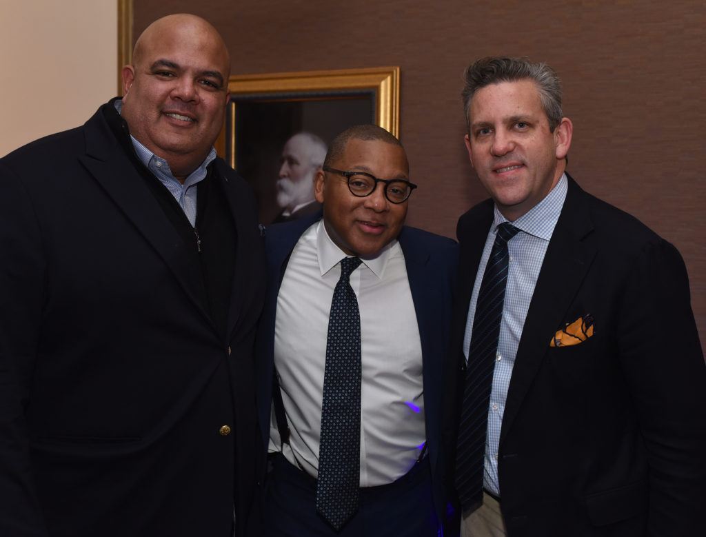 Warde Manuel, Wynton Marsalis, and Matthew VanBesien